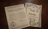 The 'Toad Witch' Original Folk Faeries ~ Spiritual Companion